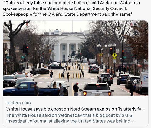 白宮回應最新爆料,真相究竟如何？”